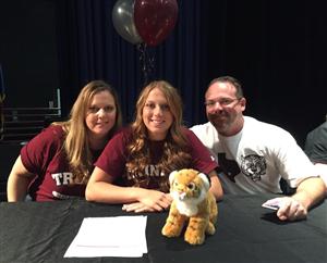 Emily Babcock Signing Day 2015 